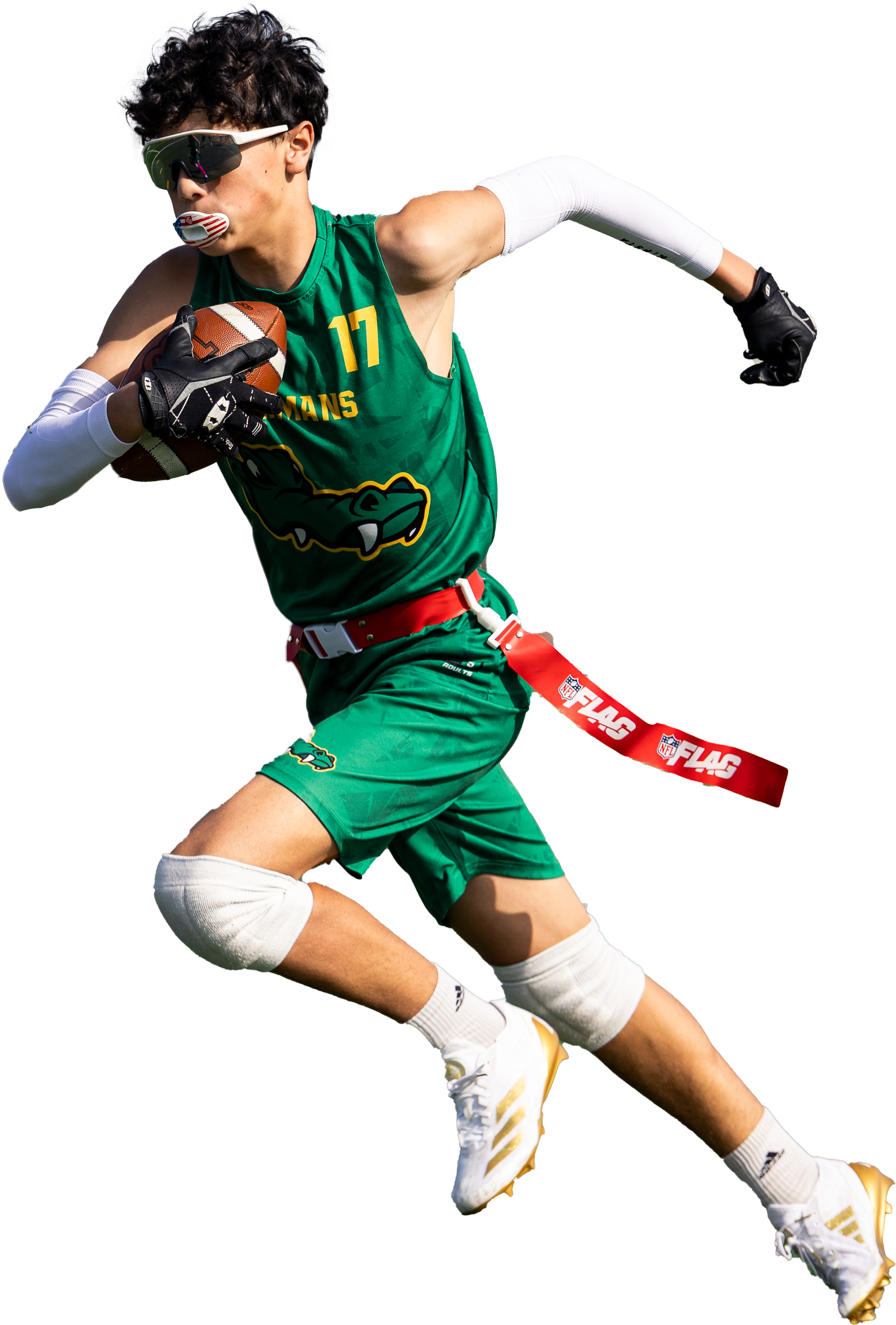 Ca&iuml;mans 72 &mdash; Flag Football